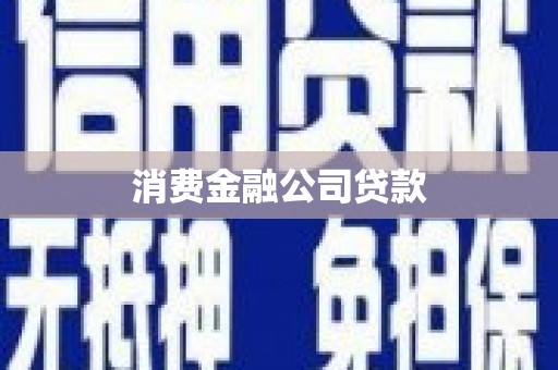 集集消费金融公司贷款