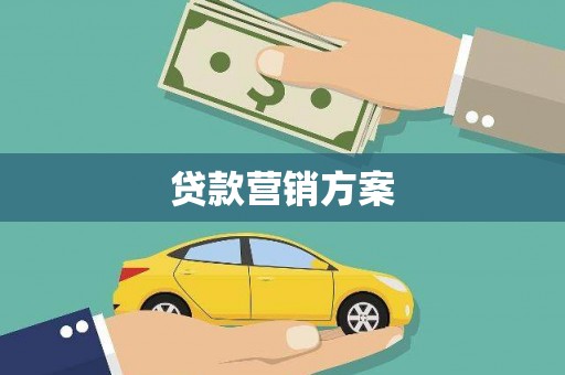 集集贷款营销方案
