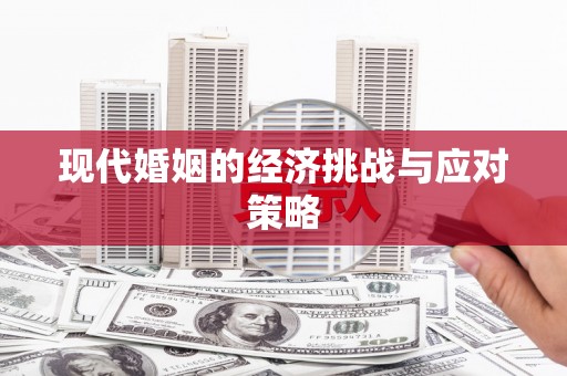 集集现代婚姻的经济挑战与应对策略