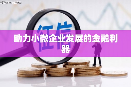 集集助力小微企业发展的金融利器
