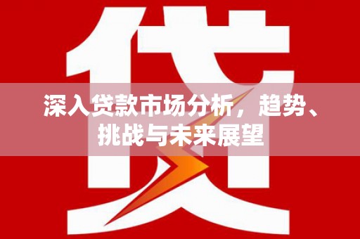 集集深入贷款市场分析，趋势、挑战与未来展望