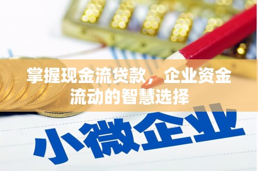 集集掌握现金流贷款，企业资金流动的智慧选择