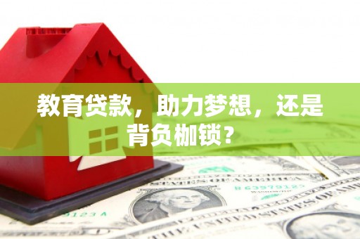 集集教育贷款，助力梦想，还是背负枷锁？