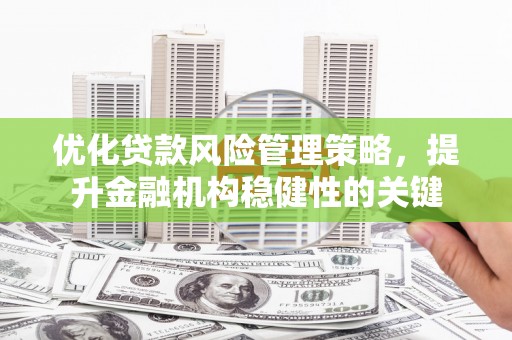 集集优化贷款风险管理策略，提升金融机构稳健性的关键