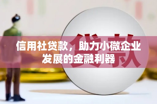 集集信用社贷款，助力小微企业发展的金融利器