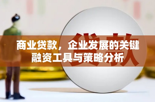 集集商业贷款，企业发展的关键融资工具与策略分析