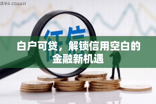 集集白户可贷，解锁信用空白的金融新机遇
