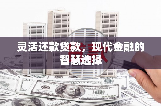 集集灵活还款贷款，现代金融的智慧选择