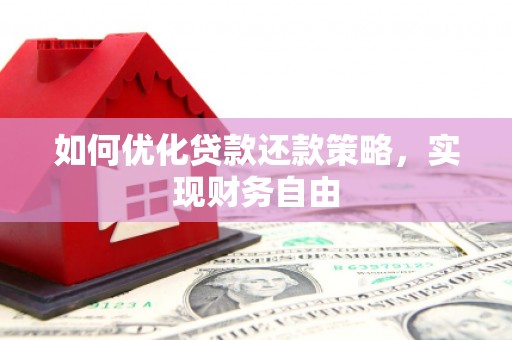 集集如何优化贷款还款策略，实现财务自由