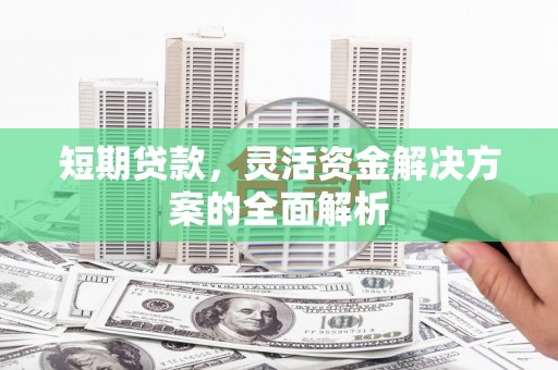 集集短期贷款，灵活资金解决方案的全面解析