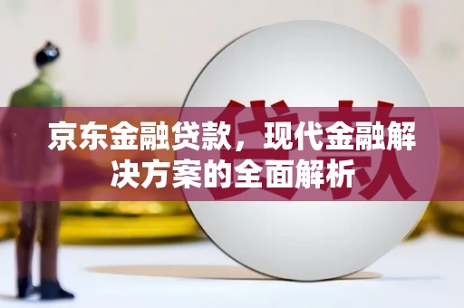 集集京东金融贷款，现代金融解决方案的全面解析