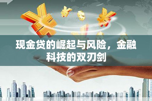 集集现金贷的崛起与风险，金融科技的双刃剑