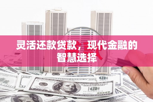 集集灵活还款贷款，现代金融的智慧选择