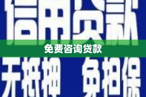 集集免费咨询贷款